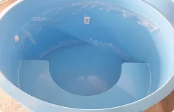 Скамья в половину окружности